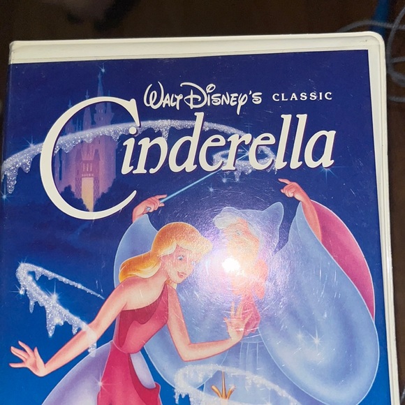Cinderella (VHS, 1992) Walt Disney 410 Black Diamond The Classics - Picture 3 of 11